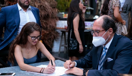  Boda Civil de Guillermo Alonso y Marissa Tobías.