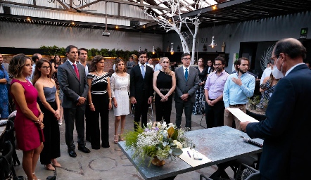  Boda Civil de Guillermo Alonso y Marissa Tobías.