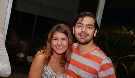 Regina Martínez y Juan Pablo Payán.
