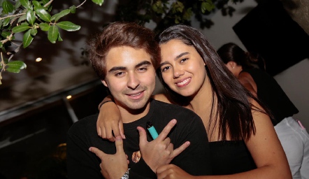 Santiago de Alba y Mónica Estrada.