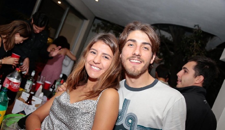 Regina Martínez y Juan Carlos Andrade.