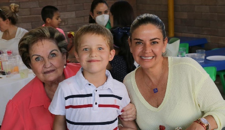  Luz Elena Borbolla, Alejandro Gouyonnet y Claudia Gouyonnet.