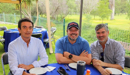  Oscar Silos, Héctor Morales y Oscar Zermeño.