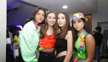  Yamile, Isabella, Victoria y Valentina.