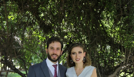  Andrés Torres y Elizabeth Treviño.