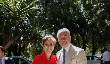 Ana Corral y Bernardo Ichita.