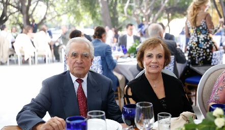 Octaviano Gómez y Yolanda González.