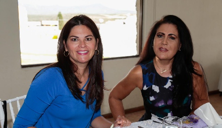  Sandra Enríquez y Ana Fonte.