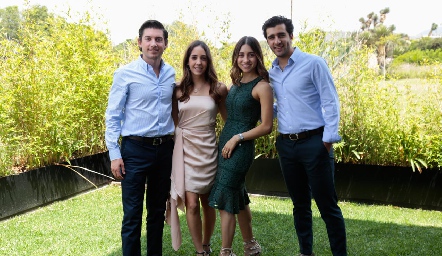  Diego Cerecedo, Alejandra Villarreal, Priscila Cerecedo y Pablo Dagdug.