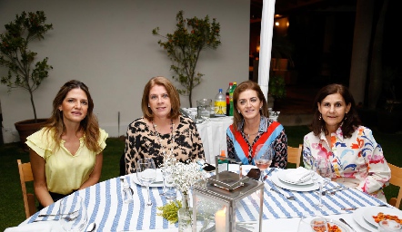  Rosy Rodríguez, Benilde Díaz Infante, Adriana Carrera y Luchi Castello.