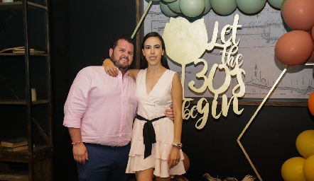 Santiago Meade y Mariana Tobías.