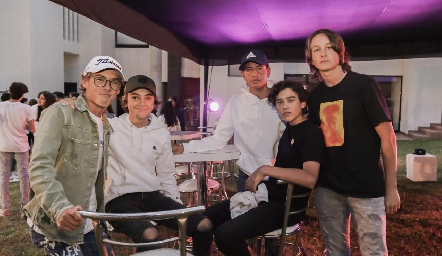 Despedida de Lucas Espinosa y Víctor Moctezuma.