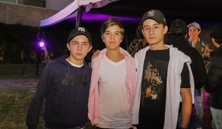 Despedida de Lucas Espinosa y Víctor Moctezuma.