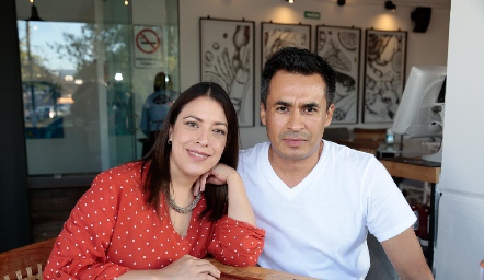  Rocío Contreras y Alejandro Parga.