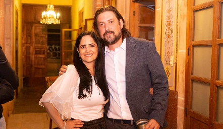  Marcela Meade y Diego Rodríguez.