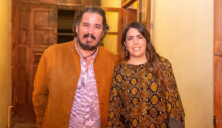  Juan Pablo Meade y Gaby Carrillo.