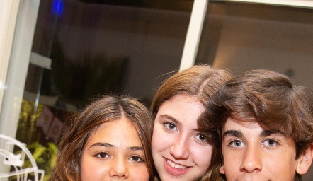  Alba Lu, Laia Dávila y Daniel Díaz.