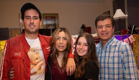 Jürgen Mebius, Anna Astrid Navarro, Anna Astrid y Javier Delgado.
