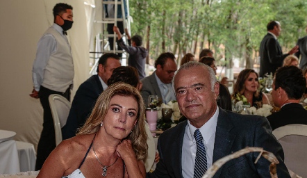  Ana Meade y Manuel Lorca.