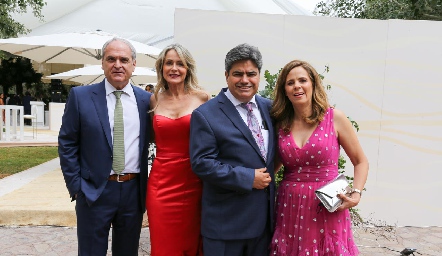  Eugenio Torre, Liz Carrillo, Paco Leos y Paty Fernández.