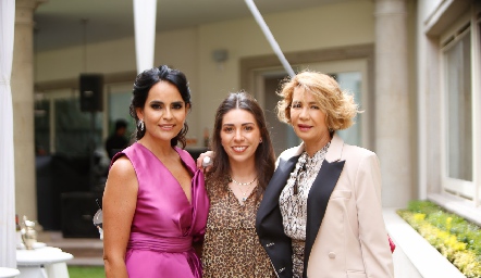Marily, Cristina e Isabel Tobías.