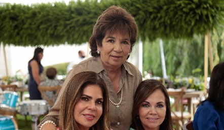 Fe de Tobías, Martha Elena Díez Gutiérrez y Elsa Tamez.