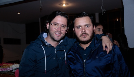  Abraham Salgado y Cristóbal Safont.