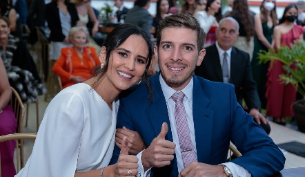 Cristina Dávila Villalobos y Juan Alfonso Duarte Bocard ya son esposos.