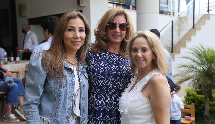  Mucia Salazar, Guillermina Hernández y Tayde Gaviño.
