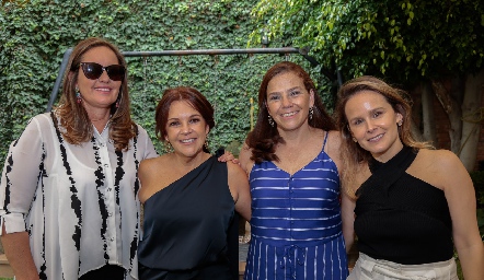 Marcela Payán, Reina Suárez, Mónica Suárez y Susana García.