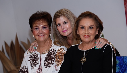  Fabiola Hernández, Silvia Foyo y Mary Nieto.