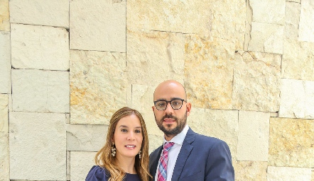  María Domínguez y Sergio Madrigal.