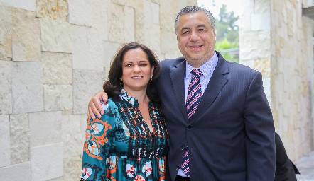  Claudia Ávila y Alejandro Villasana.