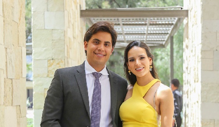  Mario Martell y Sandra Villalobos.