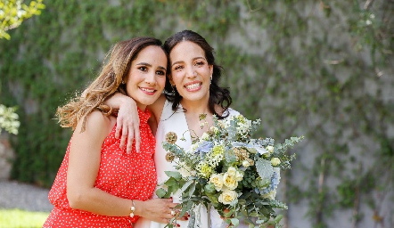 Dani Mina y Sofía Torres.