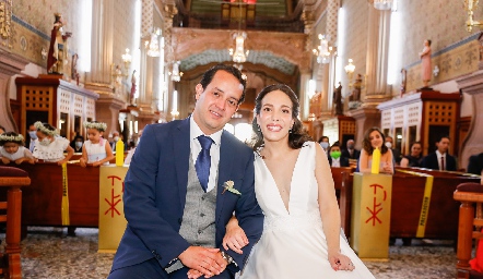  Alejandro Sanvela y Sofía Torres ya son esposos.