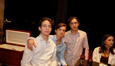  Jacobo Payán, Pato Sarquis y Pablo Morales.