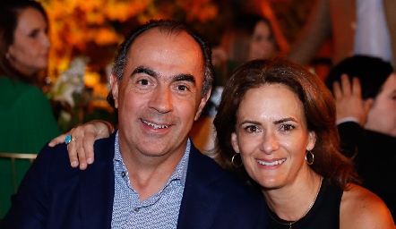  Bernardo López y Daniela Coulon.