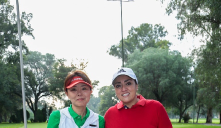 Tomoko Fishicaba y Rocío Acebo.