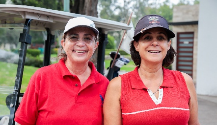  Marcela Rangel y Ana Laura Villarreal.