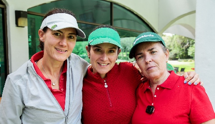  Paulina Vivanco, Erika Von Der Meden y Anabel Valle.
