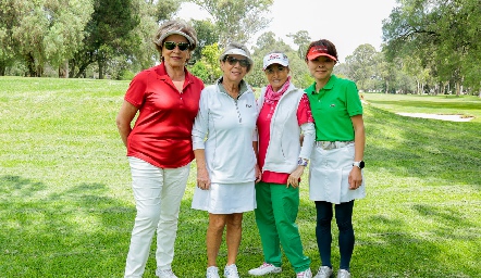  Vicky Godínez, Olivia Rochin, Lidy Heinze y Tomoko Fishicaba.