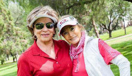 Vicky Godínez y Lidy Heinze.