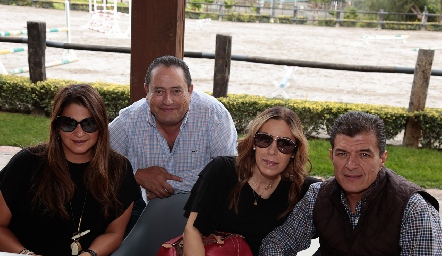  Chelito Padrón, Adolfo Arriaga, Anna Astrid Navarro y Javier Delgado.