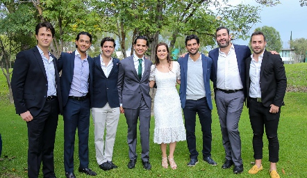  Bernardo Herrera, Aldo González, Luis Torres, Héctor Hernández, Susana Sheckaibán, José Luis Leiva, Fernando Domínguez y Yebraham Garay.