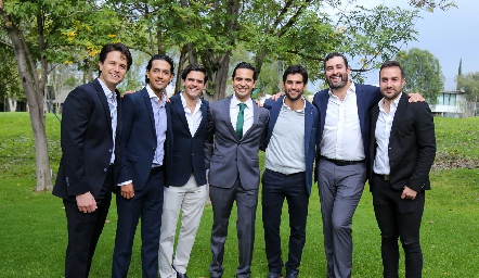  Bernardo Herrera, Aldo González, Luis Torres, Héctor Hernández, José Luis Leiva, Fernando Domínguez y Yebraham Garay.