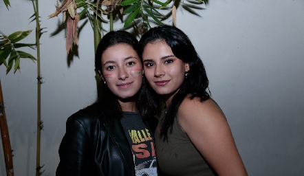  Alexa Figueroa y Sofía Delgado.