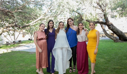  Mónica Carrillo, Lupi Carrillo, Marcela Elizondo, Vanessa Albear, Ana María Carrillo y Estefanía Elizondo.