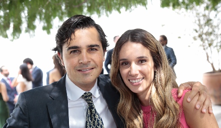  Javier Gómez y María Stevens.