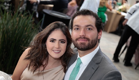  Carlos González y Paulina Aldrett.